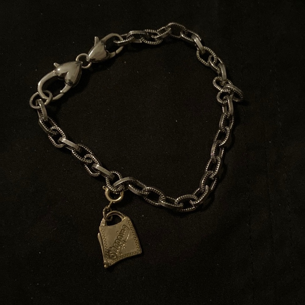 Bracelet with shopping bag